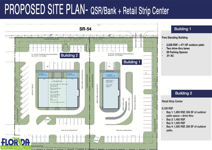 0 State Road 54, Wesley Chapel, FL à louer - Plan de site – Image 3 sur 9