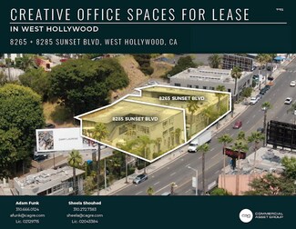 Plus de détails pour 8265 W Sunset Blvd, West Hollywood, CA - Bureau à louer