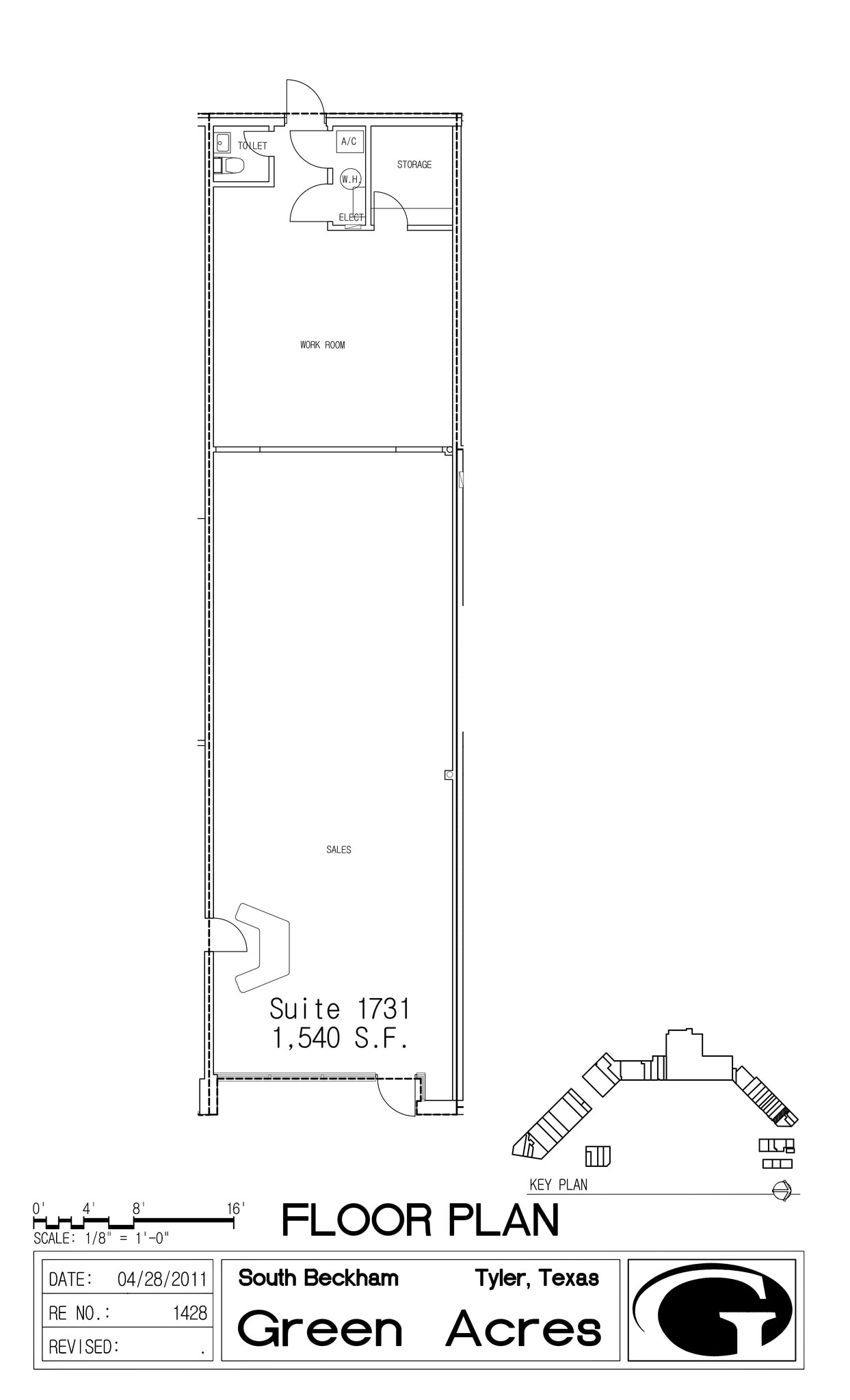 1700-1880 Troup Hwy, Tyler, TX à louer Plan de site– Image 1 sur 1