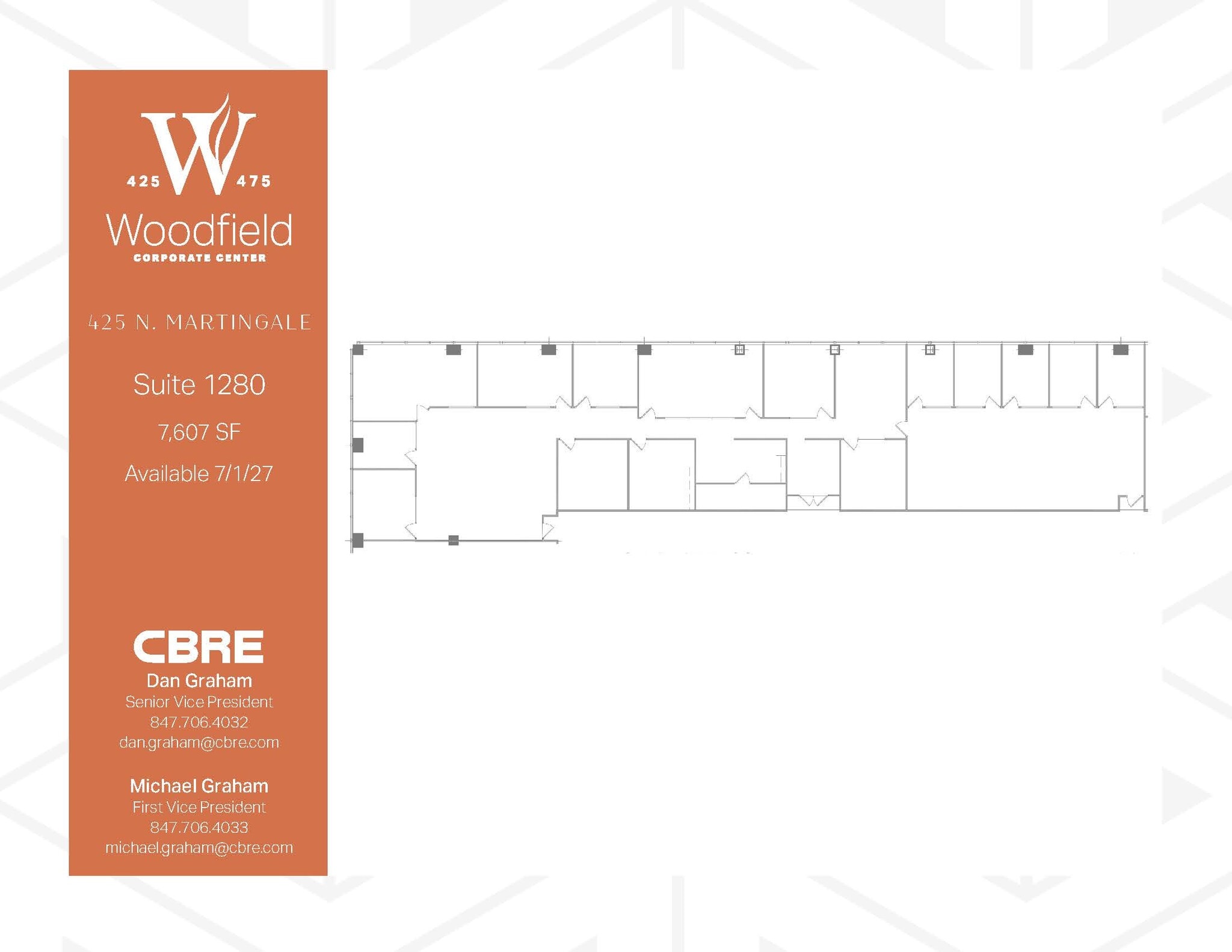 425 N Martingale Rd, Schaumburg, IL à louer Plan d’étage– Image 1 sur 1