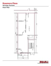 1050 Henderson Hwy, Winnipeg, MB à louer Plan d’étage– Image 1 sur 1