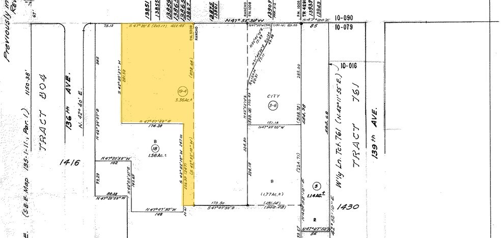 13847 E 14th St, San Leandro, CA à louer - Plan cadastral – Image 3 sur 14