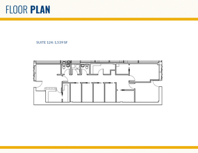 7801 York Rd, Towson, MD à louer Plan d’étage– Image 1 sur 1