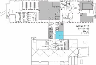 275 Boul Armand-Frappier, Laval, QC à louer Plan d’étage– Image 1 sur 1