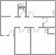 1363-1375 S Eliseo Dr, Larkspur, CA à louer Plan d’étage– Image 1 sur 6
