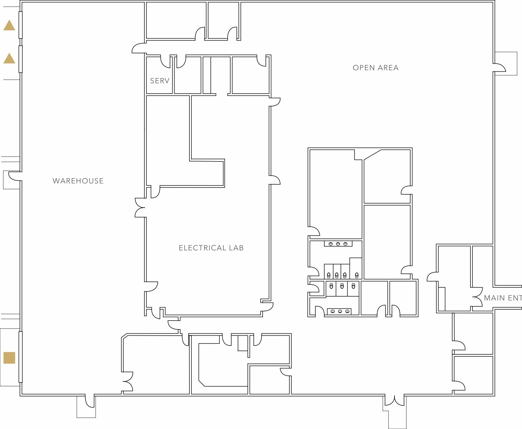5990-5996 Gleason Dr, Dublin, CA à louer Plan d’étage– Image 1 sur 1