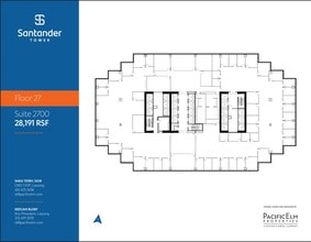 1601 Elm St, Dallas, TX à louer Plan d’étage– Image 1 sur 1