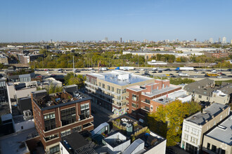 2157-2159 N Damen Ave, Chicago, IL - VUE AÉRIENNE  vue de carte