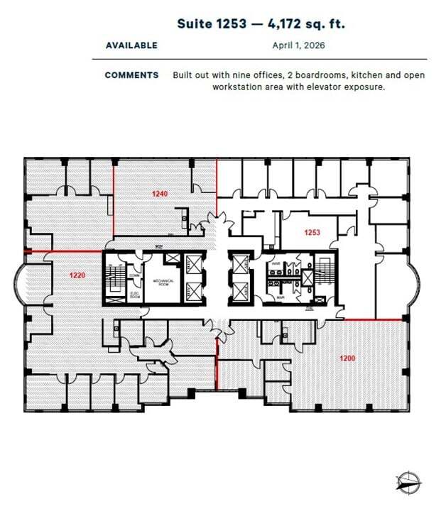 70 York St, Toronto, ON à louer Plan d’étage– Image 1 sur 1