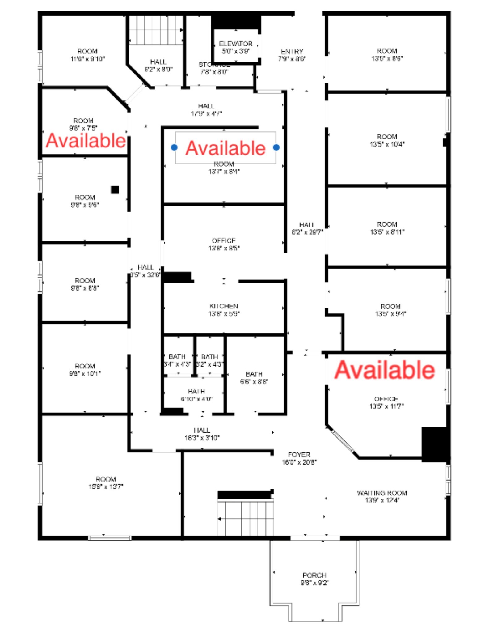 55 Main St, Bridgton, ME à louer Plan de site– Image 1 sur 6