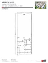 930-940 N Belt Line Rd, Irving, TX à louer Plan de site– Image 1 sur 1