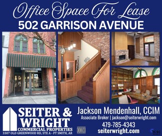 Plus de détails pour 502 Garrison Ave, Fort Smith, AR - Bureau à louer