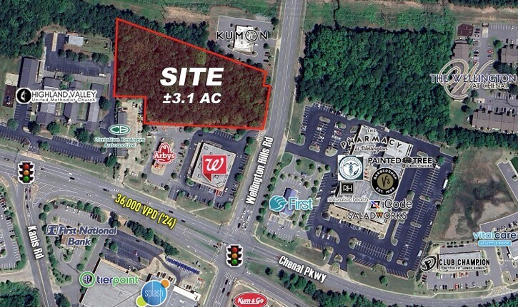 3.1 AC North of Chenal Pkwy, Little Rock, AR à vendre - Photo principale – Image 1 sur 1