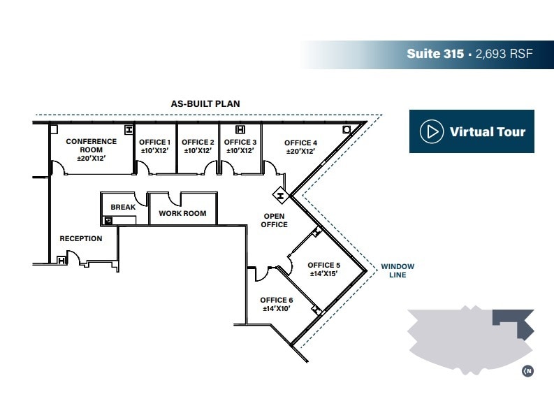 8880 Rio San Diego Dr, San Diego, CA à louer Plan d’étage– Image 1 sur 6