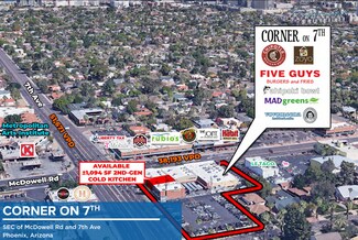 Plus de détails pour 1515 N 7th Ave, Phoenix, AZ - Local commercial à louer