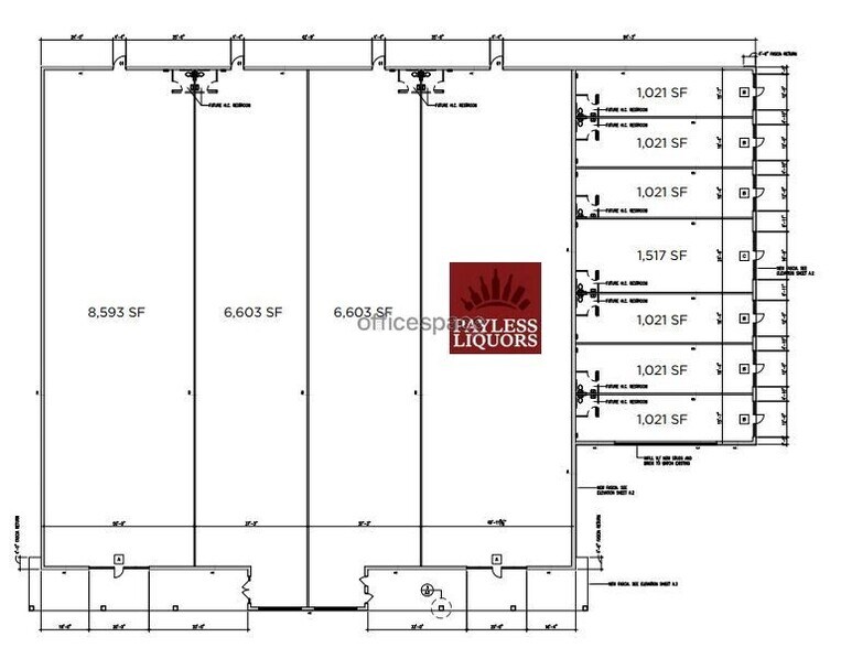 4717 W 30th St, Indianapolis, IN à louer - Plan d’étage – Image 2 sur 4