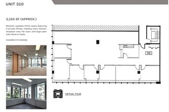 890 W Pender St, Vancouver, BC à louer Plan d’étage– Image 2 sur 4