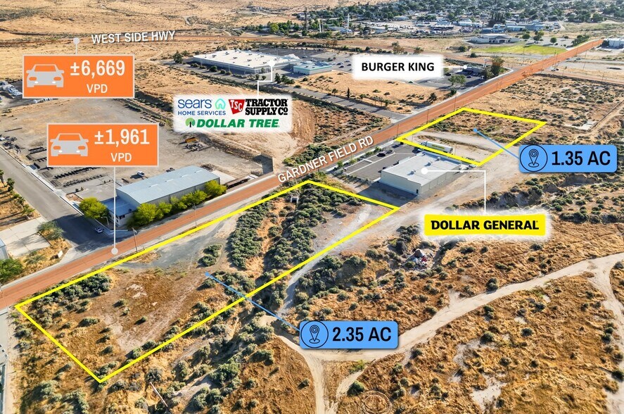 NEC HWY 119 & Gardner Field Rd, Taft, CA à vendre - Photo de l’immeuble – Image 3 sur 10