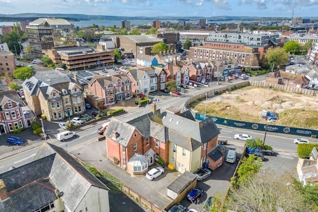 7 Parkstone Rd, Poole à vendre - Aérien – Image 2 sur 8