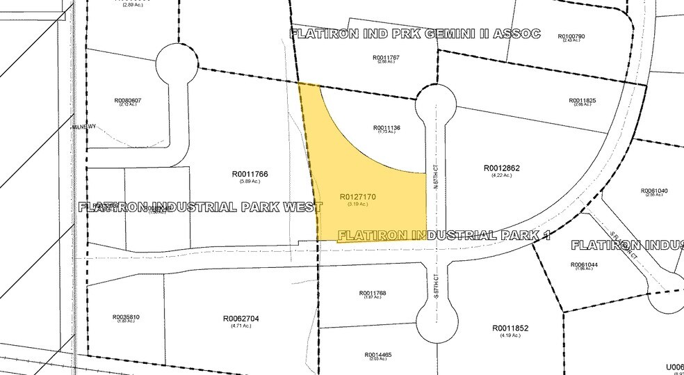 5555 Central Ave, Boulder, CO à louer - Plan cadastral – Image 2 sur 2