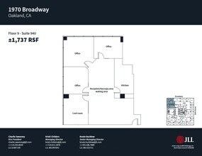 1970 Broadway, Oakland, CA à louer Plan d’étage– Image 1 sur 1