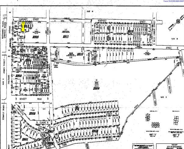 16 Humphrey St, Englewood, NJ à vendre - Plan cadastral – Image 3 sur 5