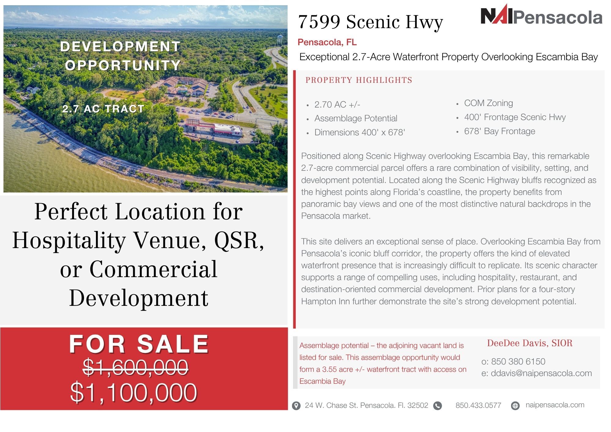 7599 Scenic Hwy, Pensacola, FL à vendre Photo principale– Image 1 sur 34