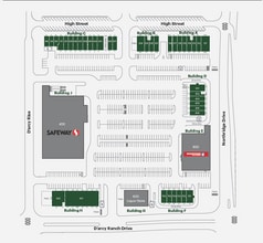 258 Northridge Dr, Okotoks, AB à louer Plan de site– Image 2 sur 2