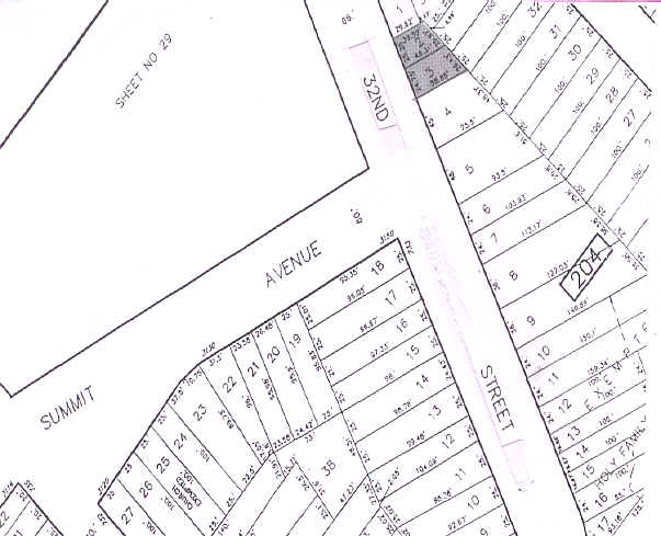 588-590 32nd St, Union City, NJ à louer - Plan cadastral – Image 2 sur 4