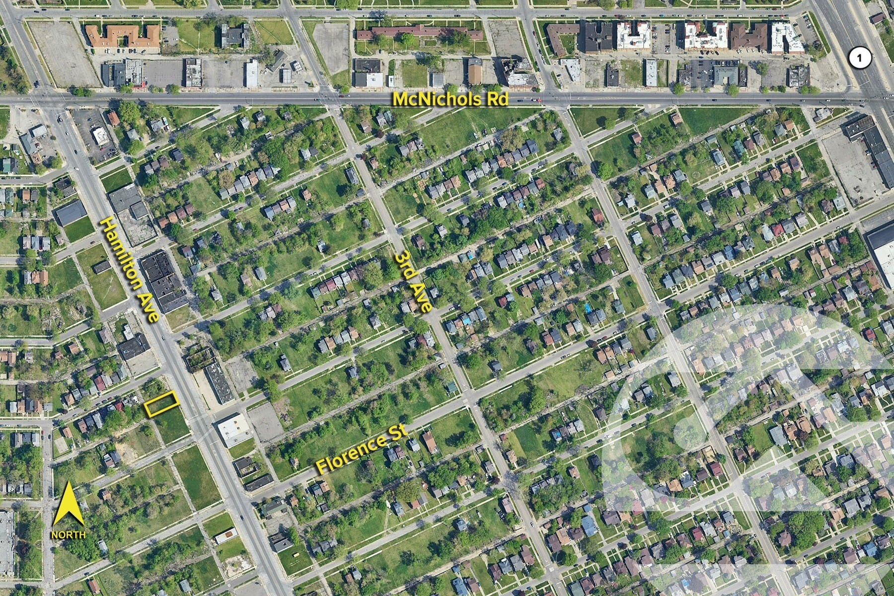 16625 Hamilton Ave, Highland Park, MI à vendre Photo principale– Image 1 sur 2