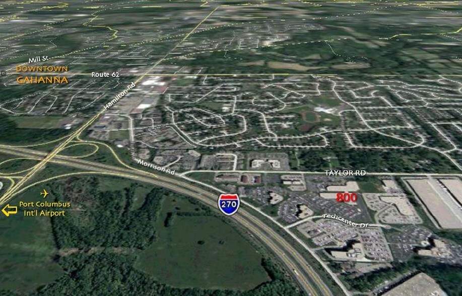 800 Tech Center Dr, Gahanna, OH à vendre - Aérien – Image 3 sur 11