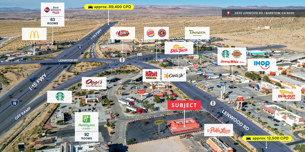 2830 Lenwood Rd, Barstow, CA à louer - Photo de l’immeuble – Image 2 sur 4