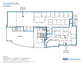 8851 Ellstree Ln, Raleigh, NC à louer Plan d’étage– Image 2 sur 2