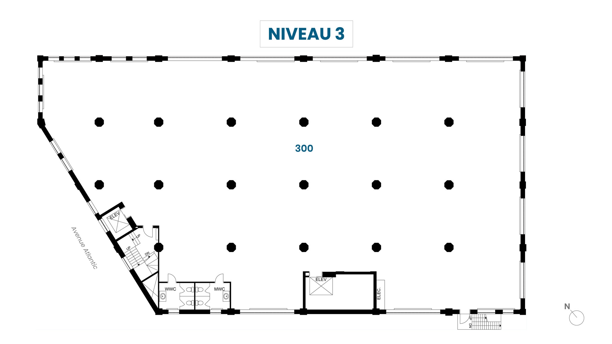 400 Av Atlantic, Montréal, QC à louer Plan d’étage– Image 1 sur 1