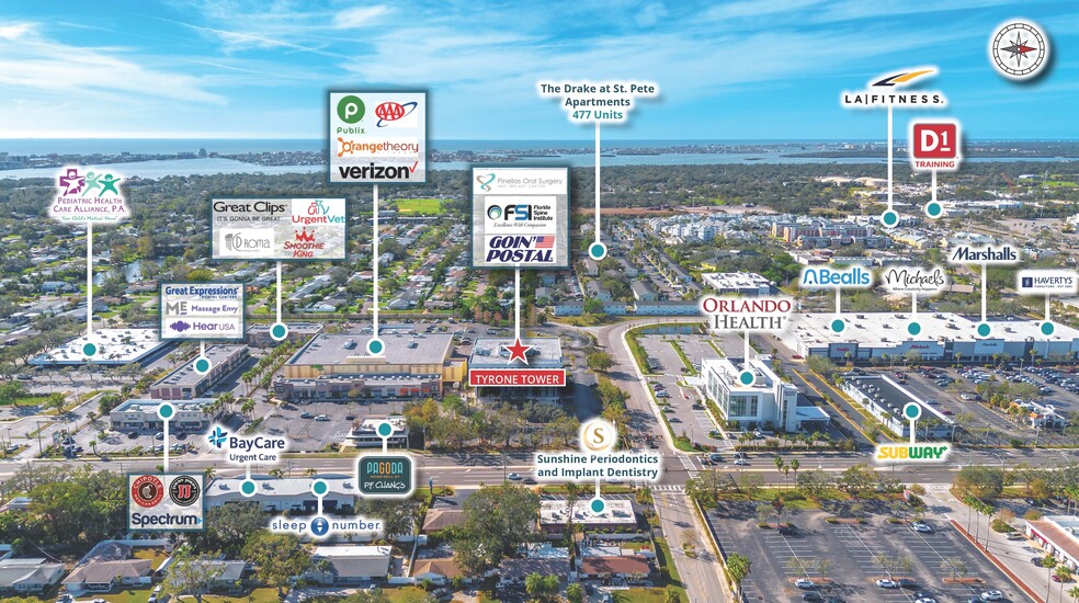 1700 66th St N, Saint Petersburg, FL à vendre - Aérien – Image 3 sur 8