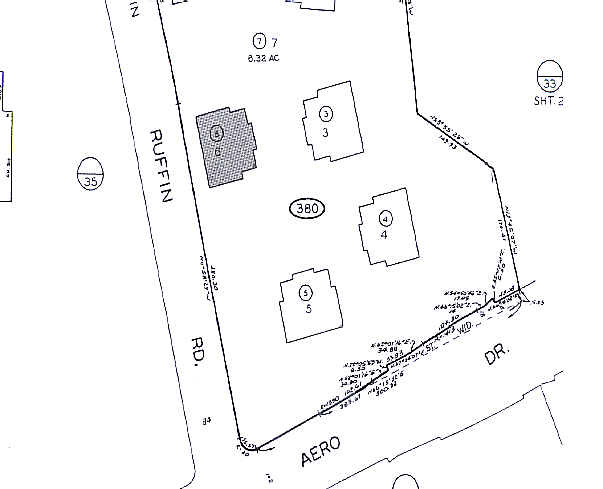 3665 Ruffin Rd, San Diego, CA à louer - Plan cadastral – Image 3 sur 6