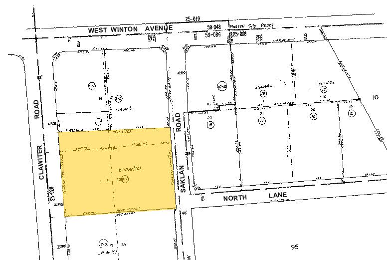 22950 Clawiter Rd, Hayward, CA à louer - Plan cadastral – Image 2 sur 3