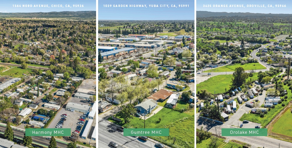 NorCal MHC Portfolio portefeuille de 3 biens à vendre sur LoopNet.fr Photo principale– Image 1 sur 12