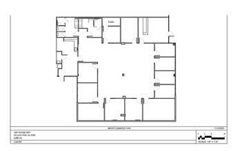 1688 Phoenix Pky, College Park, GA à louer Plan d’étage– Image 1 sur 5