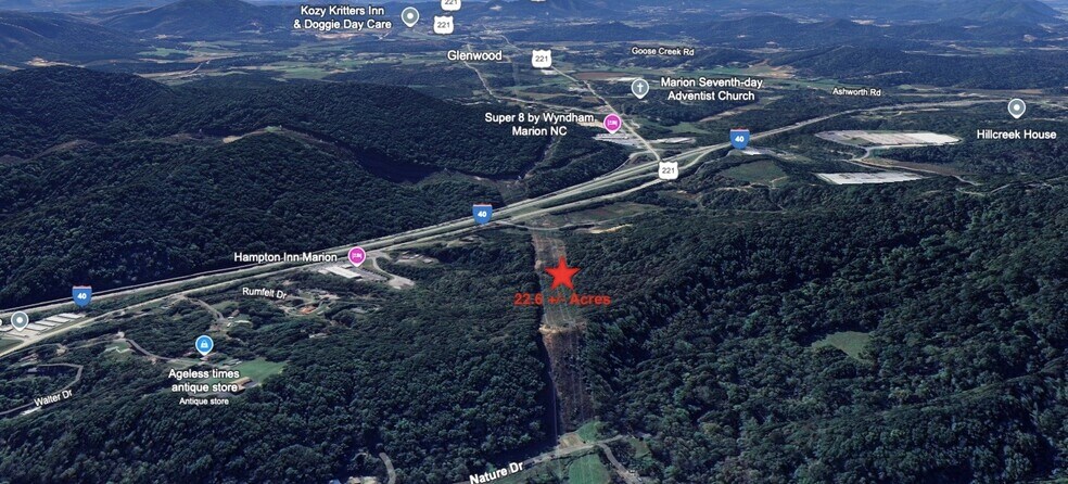 3562 US-221 Hwy, Marion, NC à vendre - Photo principale – Image 1 sur 3