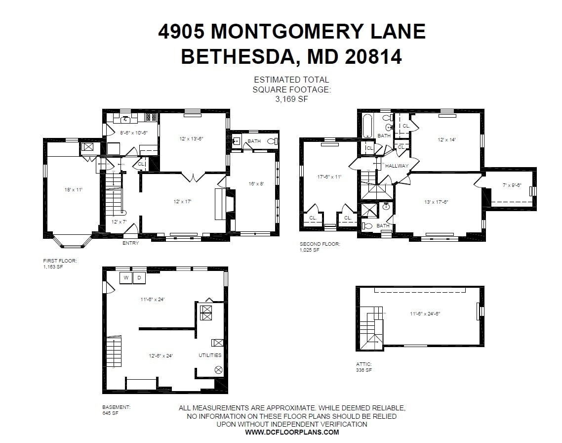 4905 Montgomery Ln, Bethesda, MD à louer Plan d’étage– Image 1 sur 1