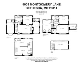 4905 Montgomery Ln, Bethesda, MD à louer Plan d’étage– Image 1 sur 1