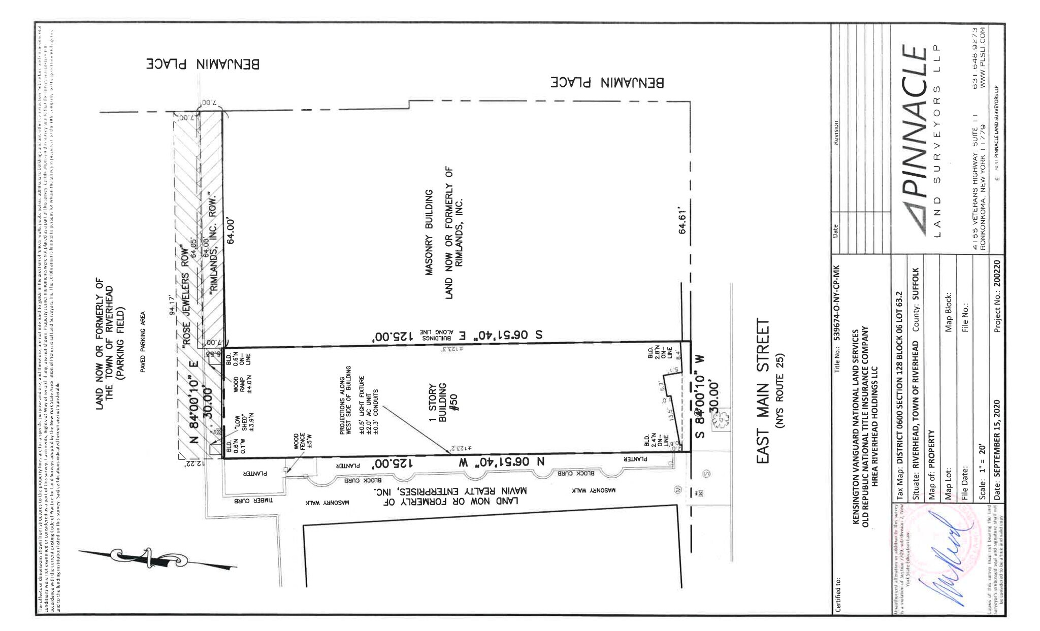 50 E Main St, Riverhead, NY à louer Plan de site– Image 1 sur 1