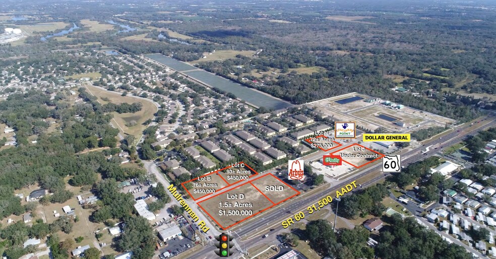 3472 N Highway 60, Valrico, FL à vendre - Photo de l’immeuble – Image 2 sur 2