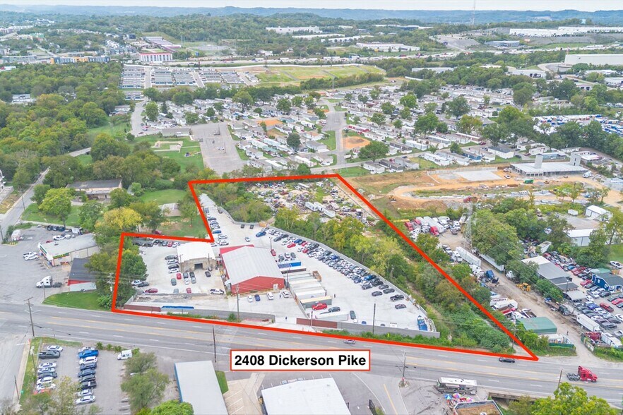 2408 Dickerson Pike, Nashville, TN à vendre - Aérien – Image 1 sur 2