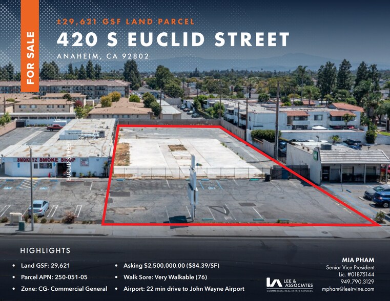 420 S Euclid St, Anaheim, CA à vendre - Photo de l’immeuble – Image 2 sur 2