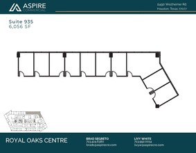 11490 Westheimer Rd, Houston, TX à louer Plan d’étage– Image 1 sur 1