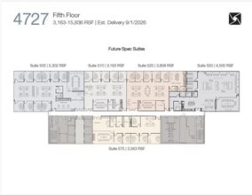 4747 Executive Dr, San Diego, CA à louer Plan d’étage– Image 2 sur 2