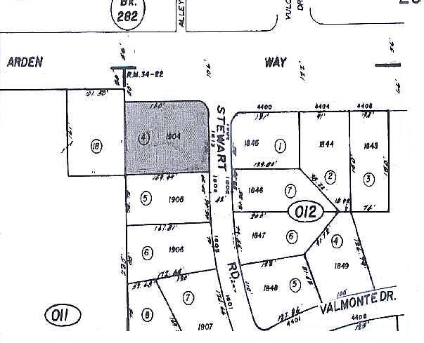 4360 Arden Way, Sacramento, CA à louer - Plan cadastral – Image 2 sur 11