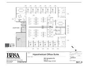 950 Hampshire Rd, Westlake Village, CA à louer Plan de site– Image 1 sur 1